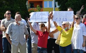 N.G. /Radiosarajevo.ba / Protesti podrške Osmanu Mehmedagiću